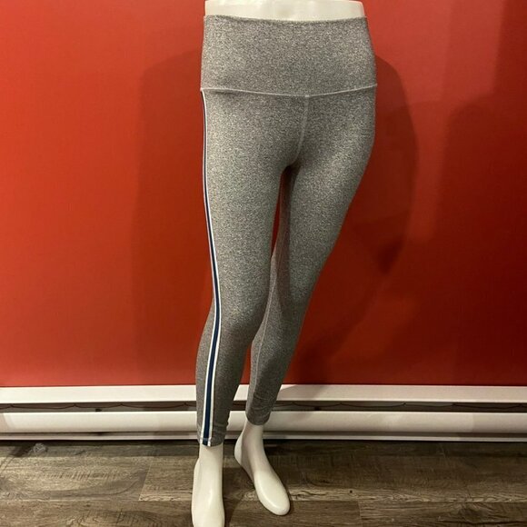 ⭐4 FOR $20⭐ Aerie Women's Grey Side-Stripe Leggings - Size Small - Picture 1 of 4